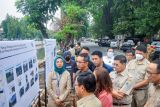 Heru cek proyek revitalisasi Kali Ciliwung-Pasar Baru