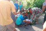 Sepeda motor vs pick up adu jangkrik di jalan Sorinomo Dompu, satu tewas