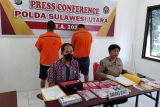 Ditresnarkoba Polda Sulut ringkus dua tersangka narkoba