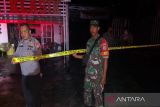 Polisi selidiki penyebab terbakarnya sebuah kafe di Palangka Raya