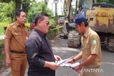 Perbaikan dua jalan di Sampit gunakan teknologi daur ulang