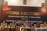 Sosialisasikan tahapan Pemilu 2024, KPU gandeng insan pers