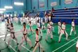 166 karateka Barito Utara ikuti ujian kenaikan sabuk