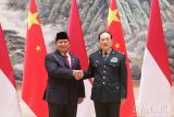 Prabowo bertemu Menteri Pertahanan China Wei Feghe di Xian