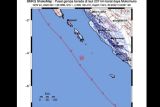 Gempa dangkal magnitudo 5,1 guncang wilayah Mentawai