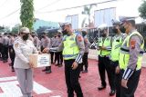 Polres Sukoharjo shalat gaib dan galang dana untuk korban gempa Cianjur