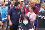 Erick Thohir koordinasikan dengan 58 BUMN agar salurkan bantuan gempa Cianjur