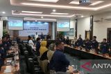 Pembukaan Pelatihan Jurnalistik dan Media Publikasi di Ruang Aula PLN UP3 Bangka, Selasa (29/11)