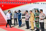 Presiden Jokowi melakukan kunjungan kerja ke Pontianak dan Surabaya