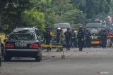 Densus 88 Antiteror menyelidiki pelaku bom bunuh diri Mapolsek Astanaanyar