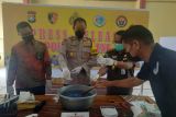 Polres Majene musnahkan 109,196 gram sabu-sabu