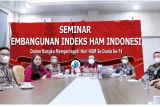 Kakanwil Kemenkumham Sumsel ikuti Seminar Pembangunan Indeks HAM Indonesia
