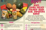 Berbagai kuliner unik ikut lomba kreasi kuliner HUT Antara di Padang