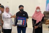 Dinas Perindustrian Kota Palembang berikan bantuan mesin untuk IKM