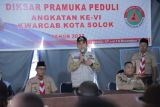 Wako Solok nilai pramuka peduli jadi garda terdepan pramuka Kota Solok langsung hadir di tengah masyarakat