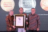 Bank Mandiri Taspen kembali raih most trusted company untuk keempat kalinya