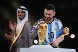 Kaus Messi digunakan di Piala Dunia Qatar terjual seharga 7,8 juta dolar AS