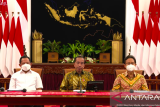 Presiden Jokowi resmi cabut kebijakan PPKM