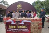 Alumni Akpol 1995 salurkan bantuan korban bencana  gempa Cianjur