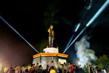 Berdiri kokoh, patung baru Tjilik Riwut habiskan dana Rp1,9 miliar