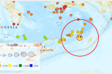 Data historis mencatat 10 kali gempa merusak terjadi di Maluku