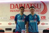 Hasil Indonesia Masters 2023: Fajar/Rian main tanpa beban ladeni Chang/Po