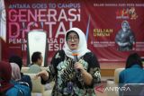 Direktur Keuangan LKBN ANTARA edukasi mahasiswa kembangkan potensi diri