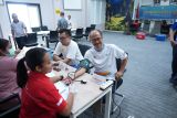 PLN NTT gandeng PMI Sikka gelar donor darah peringati Bulan K3