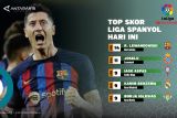 Pencetak gol terbanyak di Liga Spanyol: Lewandowski 14 gol