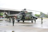 TNI AU kerahkan helikopter NAS-332 Super Puma bantu SAR helikopter Polda Jambi