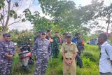 Danlantamal VI tinjau lahan TNI AL di Luwu Utara untuk persiapan pertahanan