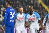 Seri A, Napoli makin kukuh di puncak klasemen dengan kalahkan Empoli 2-0