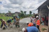 SG kembali bangun jalan senilai Rp450 juta di Desa Tegaldowo Rembang