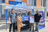 Pedagang dari Morut mendapat hadiah mobil dari program hut TAF