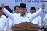 Prabowo akui harus belajar memimpin negara dari Presiden Jokowi yang peduli rakyat kecil