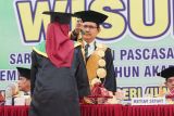 Rektor UIN menekankan wisudawan harus bersikap moderat di masyarakat