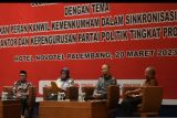 Kemenkumham Sumsel cek data alamat kantor dan kepengurusan partai politik