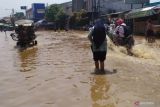 Banjir terjang tujuh kecamatan Kabupaten Bandung Jawa Barat