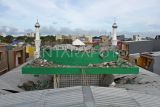 Kubah Masjid Roboh Timpa Jamaah Shalat Tarawih