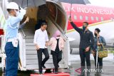 Presiden Jokowi tiba di Sulsel untuk resmikan Kereta Api Makassar-Parepare