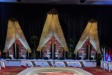 Nuansa Toraja menjadi tema utama ruangan pertemuan tingkat ASEAN
