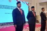 Presiden Jokowi melantik Komjen Pol Rycko Amelza sebagai Kepala BNPT
