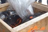 Polrestabes Palembang gagalkan pengiriman mesin moge ilegal dari Riau ke Jakarta