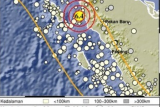 Gempa berkekuatan 6,4 SR terasa Kota Padang (Video)