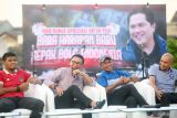 Suporter optimistik  Erick bangkitkan sepak bola