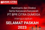 Dirut BPR Citra: Semangat Paskah tingkatkan integritas bank