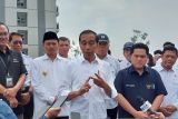 Presiden Jokowi meresmikan Hunian Milenial untuk Indonesia di Depok Jabar