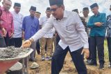 Civitas akademik UIN Palu gotong-royong bangun masjid di Sigi