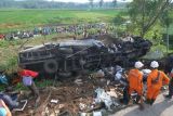 Enam orang tewas dalam kecelakaan beruntun di Tol Semarang-Solo