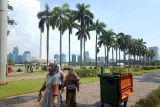 Pihak Monas siapkan 100 tempat sampah dan empat toilet bus di Monas